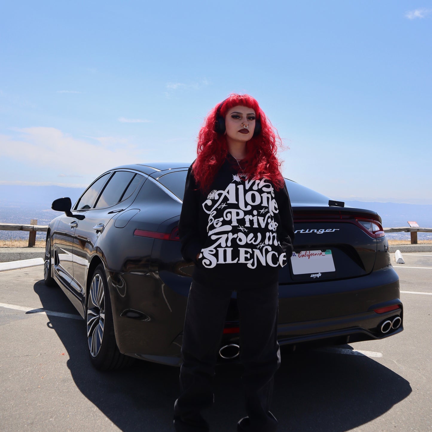 “Grow In Silence” Hoodie [Black]