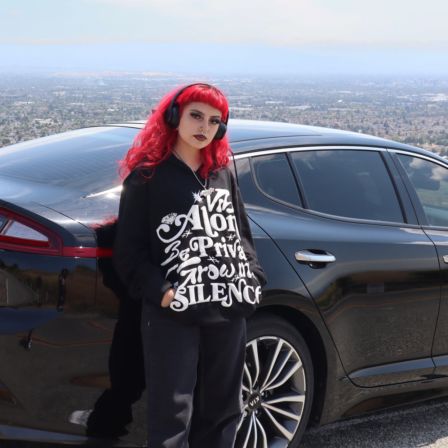 “Grow In Silence” Hoodie [Black]